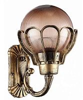 Светильник садово-парковый Верона большая Feron PL5051 220В 100Вт 1хE27 Черное золото 325х285х410мм картинка 